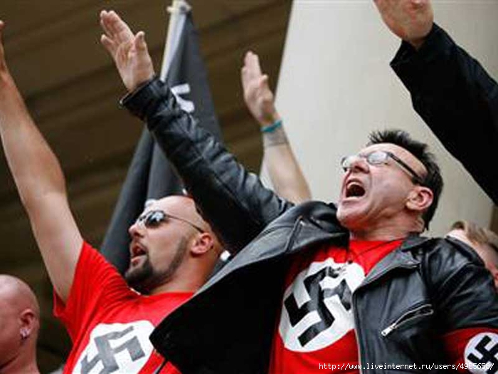 Неонацисты устроили беспорядки в Германии, есть раненые