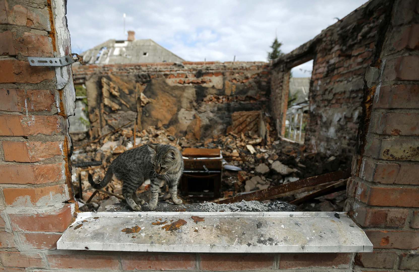 Разрушенный дом в Донбассе / ©Flickr