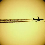 Самолеты на фоне луны и солнца от Sebastien Lebrigand