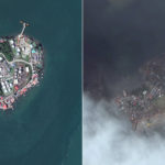 До и после разрушительного тайфуна «Хайян»
