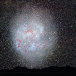 Астрономы впервые увидели вращение соседней галактики
