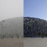 Пекин окутал смог: снимки столицы до и после