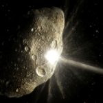 Прохождение большого астероида вблизи Земли