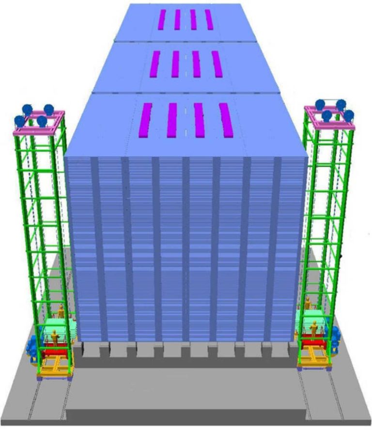 Schematic view of the INO detector