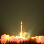 Старт ракеты-носителя «Рокот» с европейским спутником «Сантинель-3А»