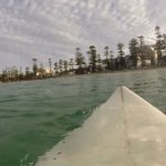 Серфер снял на камеру GoPro столкновение с акулой