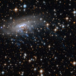 «Хаббл» обнаружил звездные струи спиральной галактики