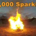 100 000 бенгальских огней в действии