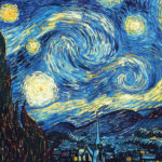 «Звездную ночь» ван Гога скопировали с помощью ДНК-оригами