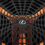 Lexus анонсировала кинетическое автомобильное кресло из паутины