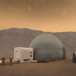 Колонизаторов Марса защитит ледяной купол