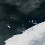 Снимки запечатлели активное таяние антарктических ледников