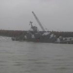 Новейший боевой корабль Ирана переломился на две части