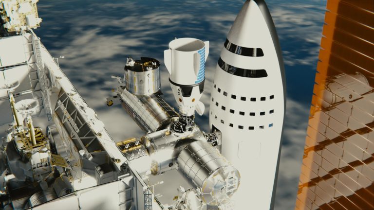 spacex_bfr_spaceship_docked_to_international_space_station_by_brickmack