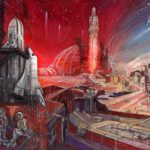 Космические фантазии: очаровывающие работы художницы из Санкт-Петербурга, посвященные космосу