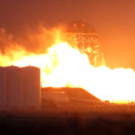 Прототип «звездолета» от  SpaceX загорелся во время испытаний