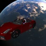 Манекен Starman за рулем Tesla Roadster совершил первый облет Солнца