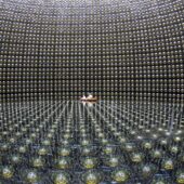 Внутри детектора Super-Kamiokande