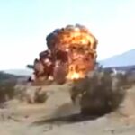 Видео: падение и взрыв истребителя F-35B