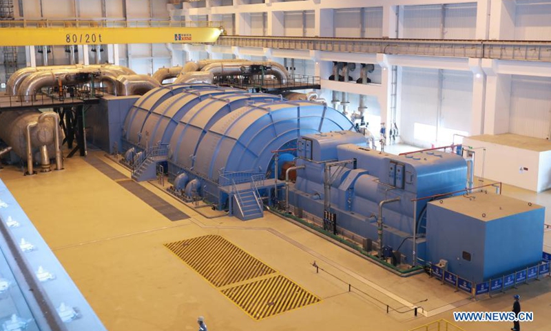 Турбинный зал энергоблока «Фуцин-5»