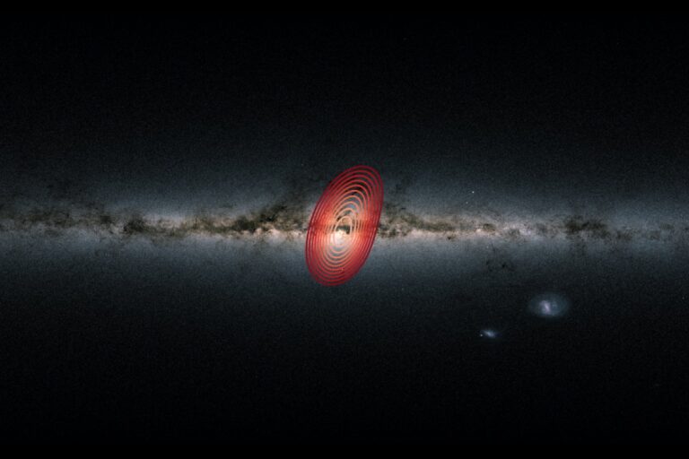 Звезды погибшей галактики Геркулес находятся недалеко от центра Млечного Пути