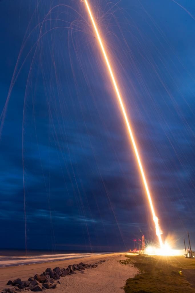 NASA создало рукотворную аврору во время эксперимента на геофизической ракете