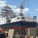 В России спустили на воду крупный сторожевой корабль нового поколения проекта 22120