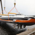 В России спустили на воду головное судно «Метеор 120Р»