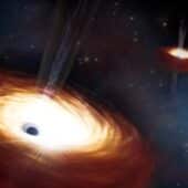 Две сверхмассивные черные дыры