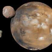 Марс, Деймос и Фобос