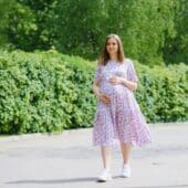 Беременная гуляет