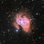 Обзорный телескоп VLT получил изображение туманности, напоминающей жвачку