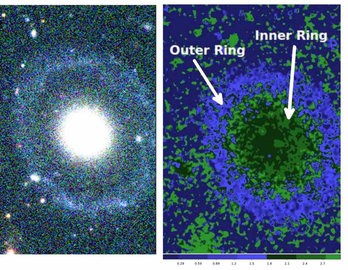 Ученые обнаружили необычную галактику на расстоянии от Земли свыше 359 млн световых лет