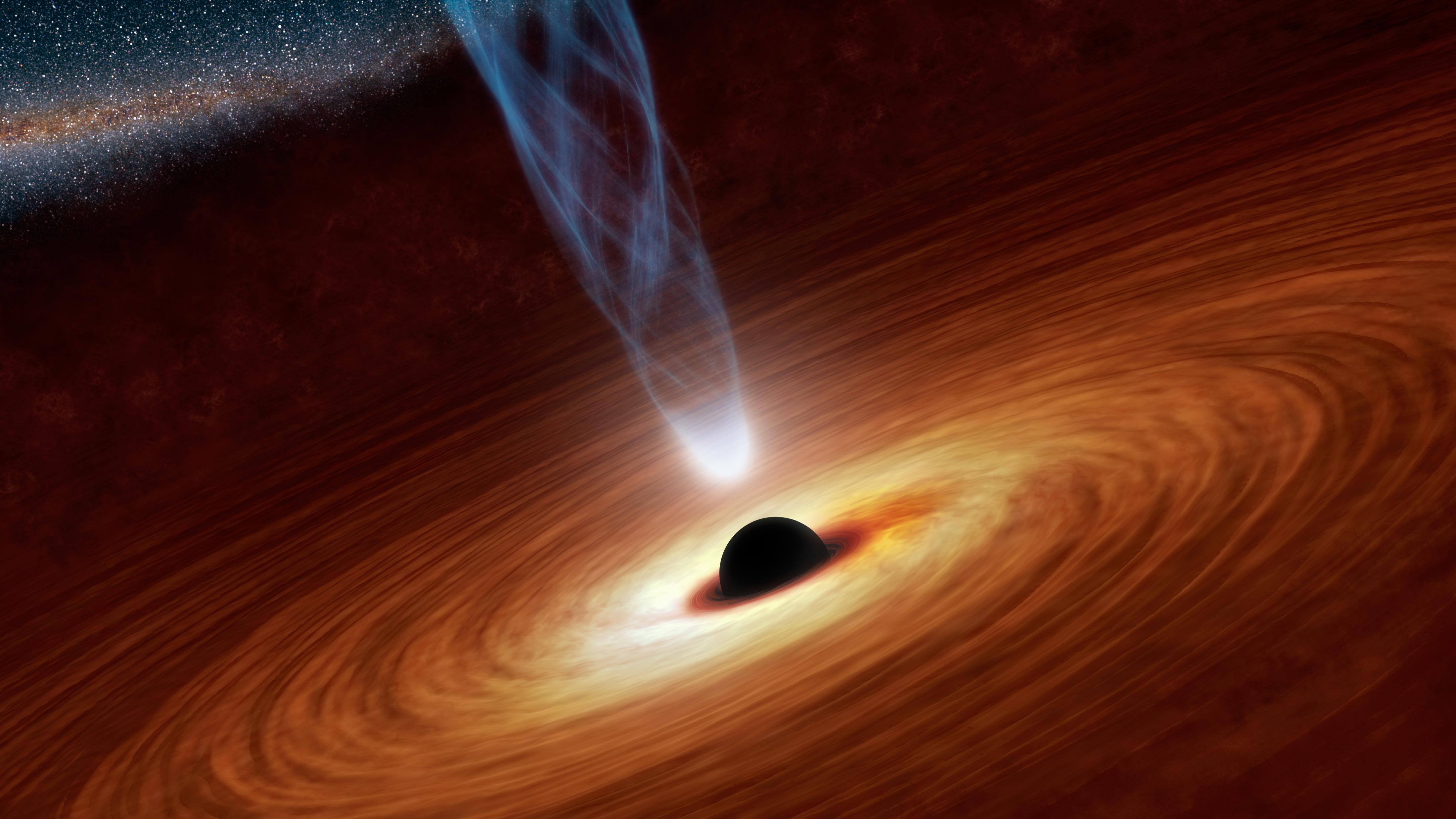 Фото черной дыры