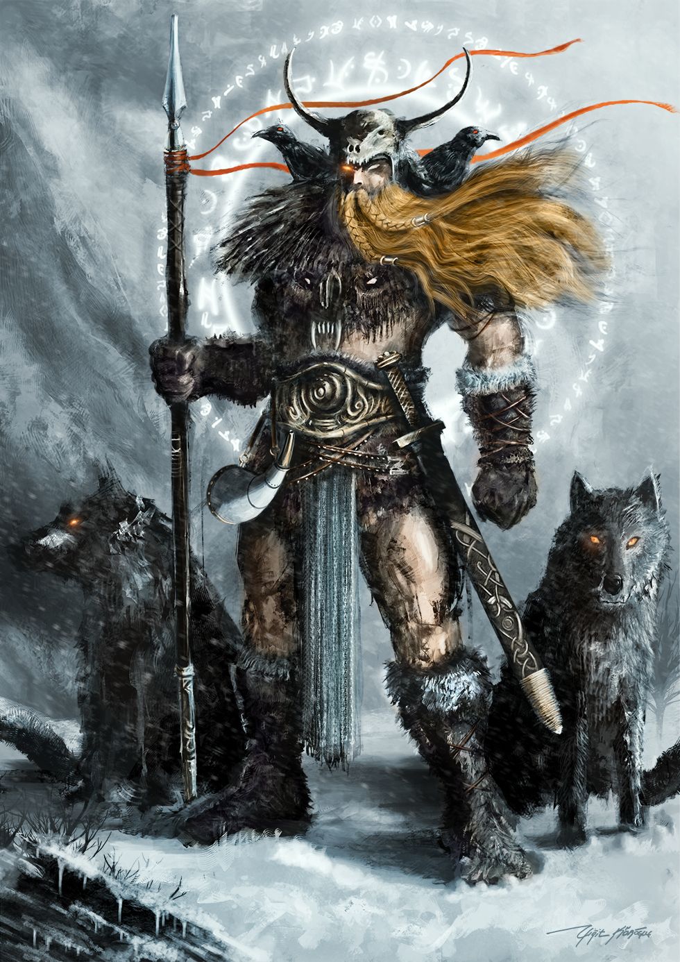 Скандинавская мифология Odin