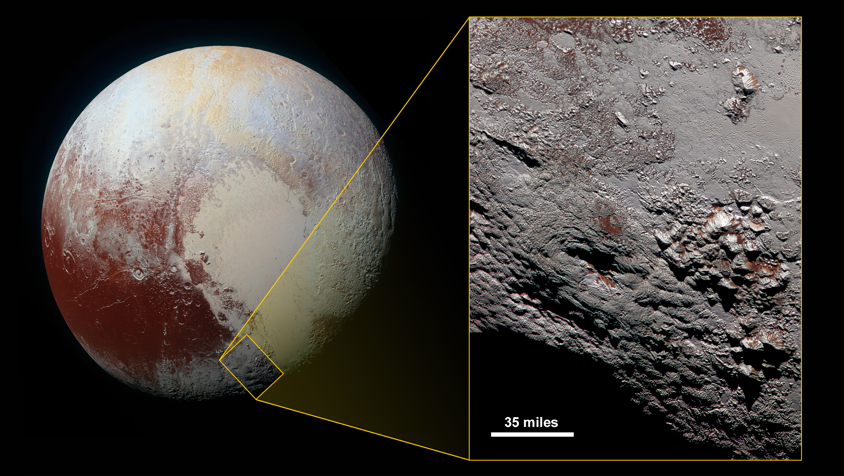 Плутон фото НАСА