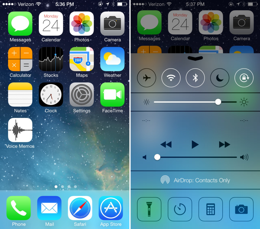 10 причин установить iOS 7 – иллюстрация к материалу на Naked Science