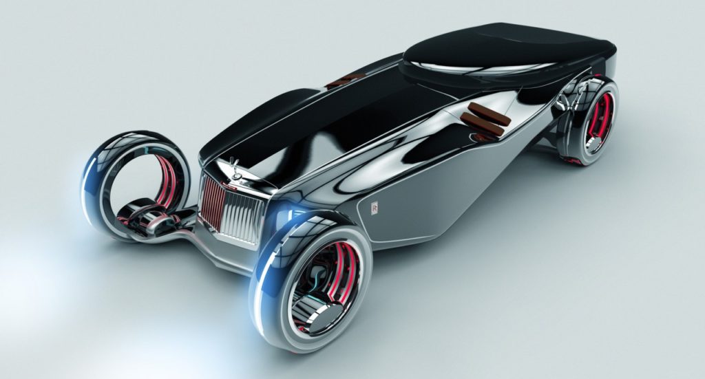 Rolls-Royce Eidolon 2030 – классика в новом дизайне – иллюстрация к материалу на Naked Science