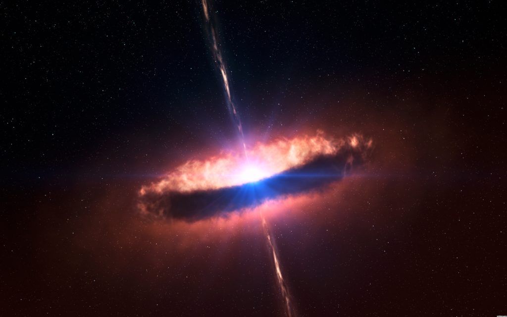 NASA опубликовало фотографию галактики с микроквазаром – иллюстрация к материалу на Naked Science