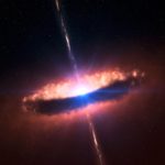 NASA опубликовало фотографию галактики с микроквазаром