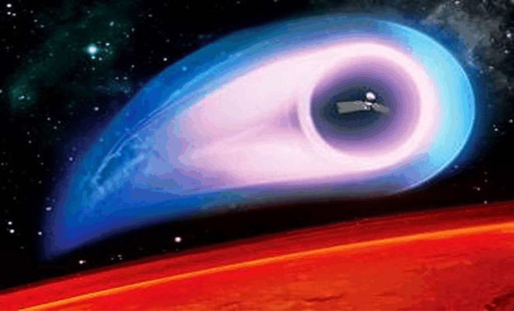У NASA новая идея – «плазменные парашюты» для космических кораблей – иллюстрация к материалу на Naked Science