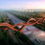 Необычный «узловатый» мост построят в китайской провинции Хуань