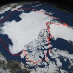 Площадь льдов в Арктике сократилась до предельно низких показателей