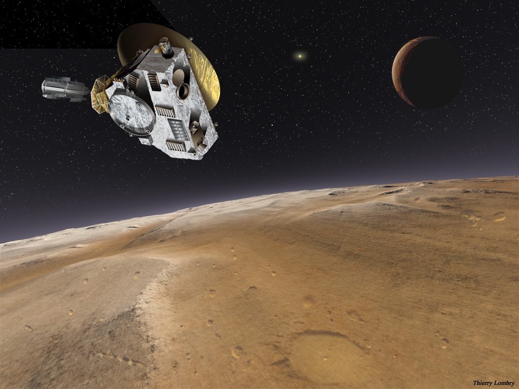 New Horizons готовится ко встрече с Плутоном – иллюстрация к материалу на Naked Science