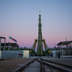 Ракета-носитель «Союз-ФГ» доставлена на стартовый комплекс Байконура