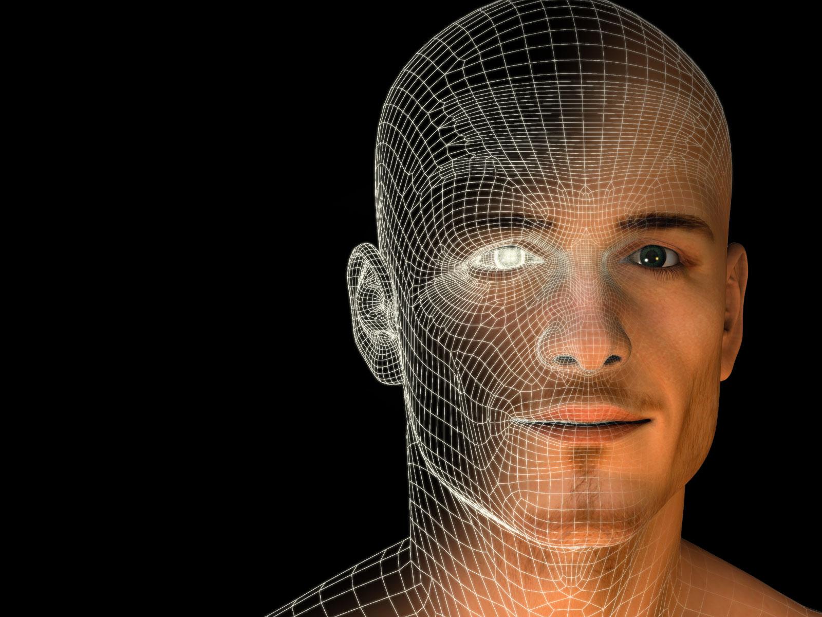 Фотосессия через нейросеть. Лицо. Распознавание лиц. Трехмерная Графика. Лицо компьютерная Графика.