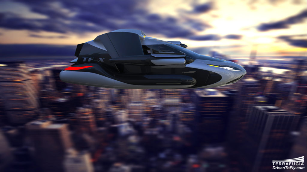 Концепт беспилотного летающего авто Terrafugia TF-X – иллюстрация к материалу на Naked Science