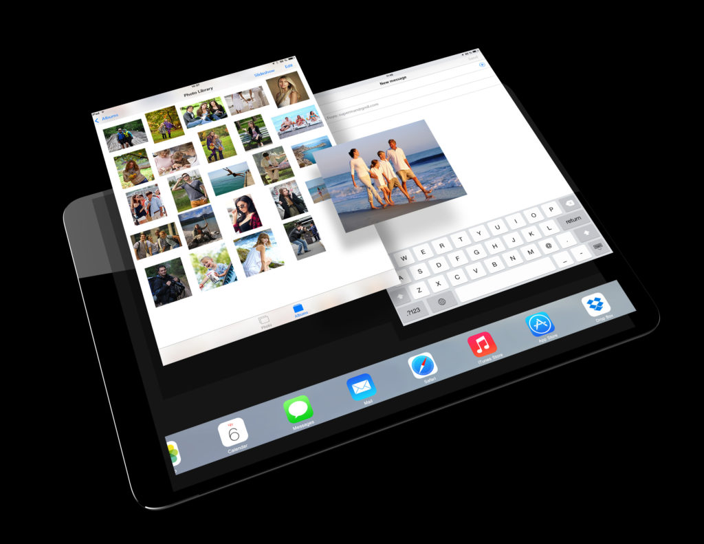 Роскошный концепт iPad Pro – иллюстрация к материалу на Naked Science