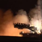 Старт ракеты-носителя «Союз-2.1а» с ТГК «Прогресс МС-02»