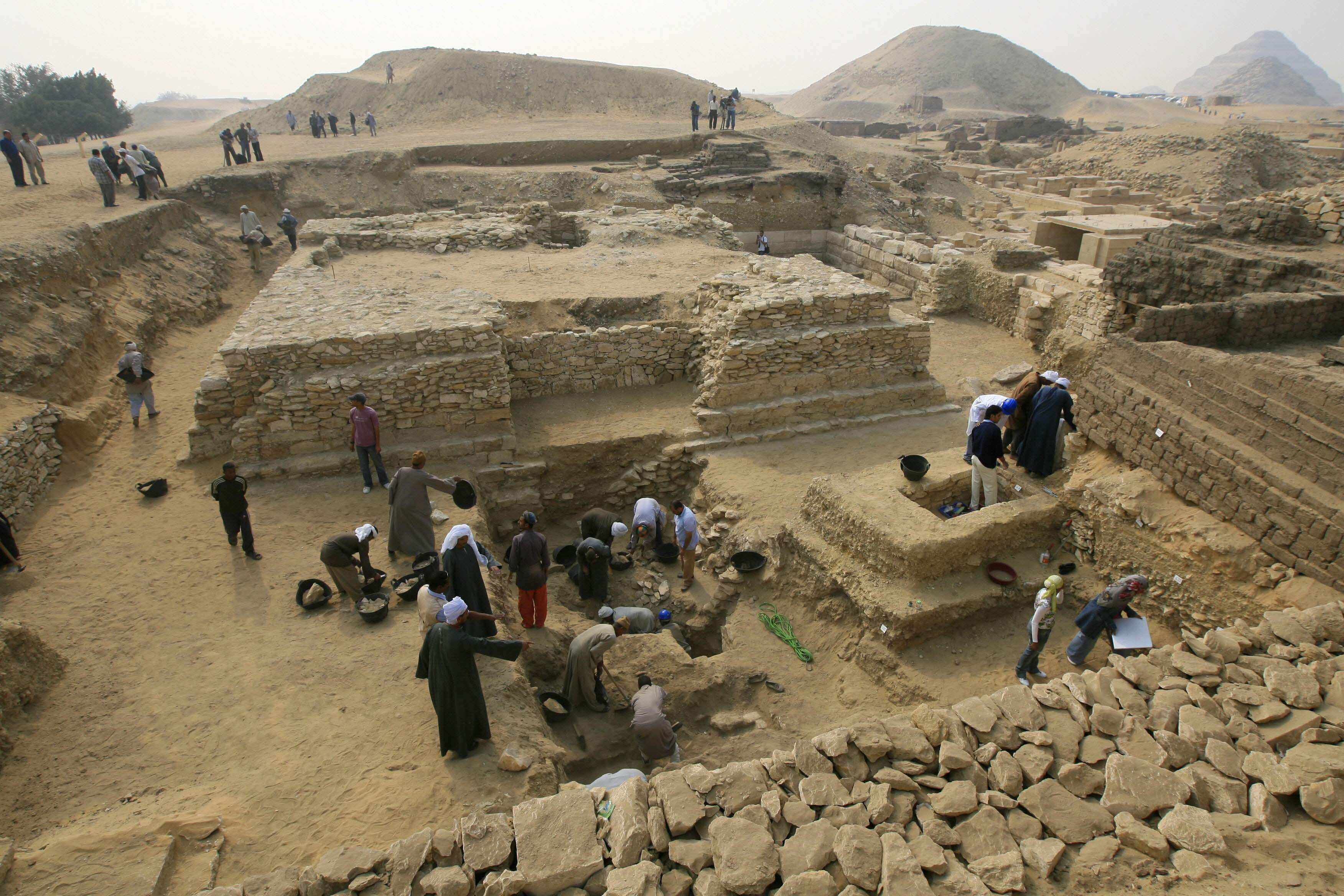 Древний Египет Долина царей раскопки гробниц